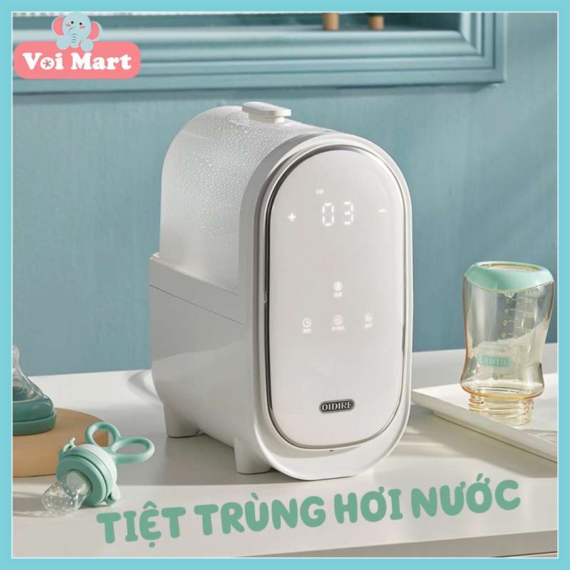 HOTMáy Hâm Sữa Tiệt Trùng 6 Chức Năng OIDIRE Công Nghệ Đức Tiệt Trùng hâm Sữa Cảm Ứng Thông Minh