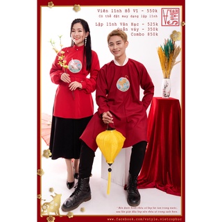 Combo Áo Vân Hạc và quần váy cho nữ