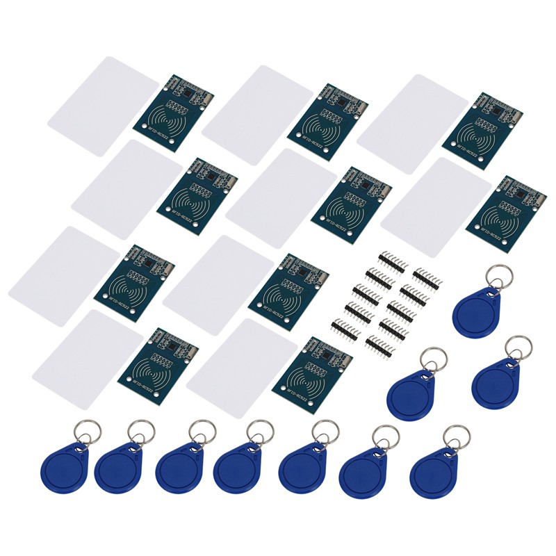 Set 10 Đầu Đọc Thẻ Ic Mfrc522 Rc-522 Rfid Ic Không Dây