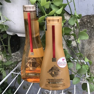 Cặp gội xả nuôi dưỡng tóc Mythic Oil L'oreal 250ml/200ml