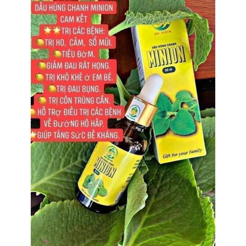 DẦU HÚNG CHANH MINION 30ML