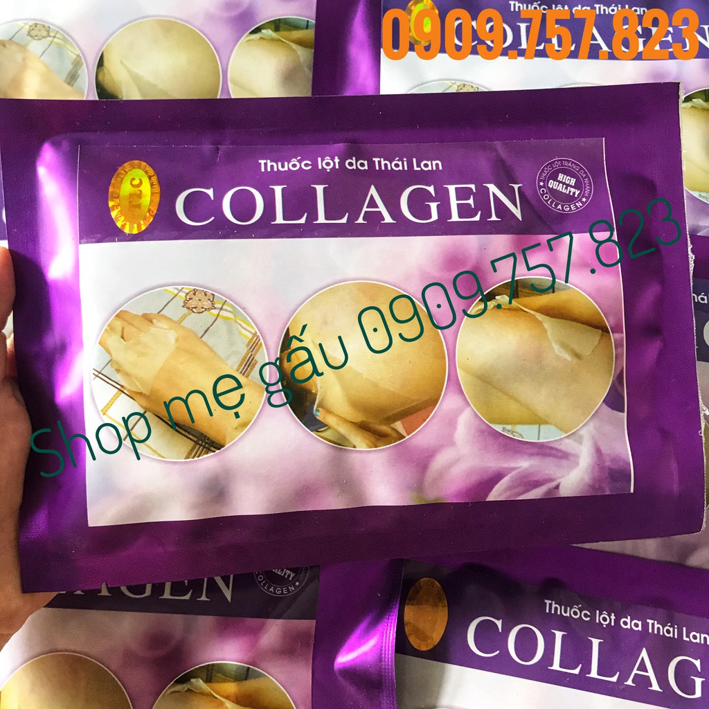 Lột nước thái lan collagen tím