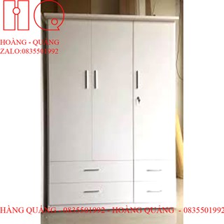 Tủ Quần Áo 3 Cánh Nhựa Đài Loan [Hàng Chính Hãng]