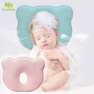 Gối nằm có lỗ lõm chống móp đầu cho bé sơ sinh