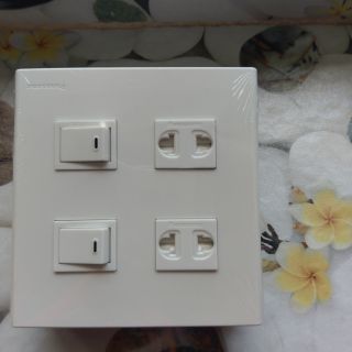 Bộ bảng điện ( taplo) panasonic lắp sẵn 4 đến 6  thiết bị