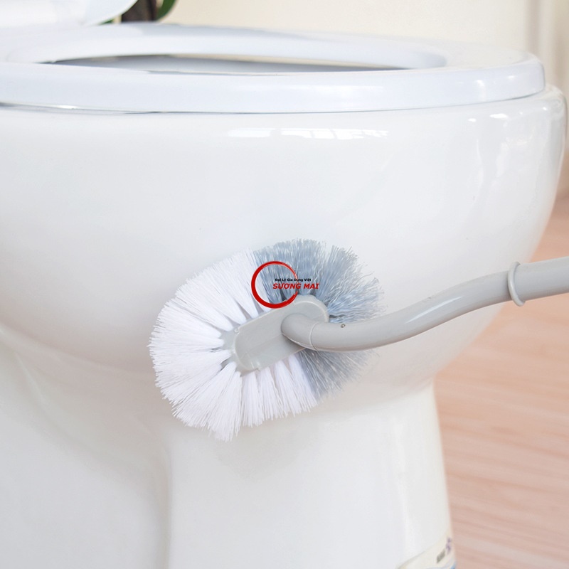 [Giá Sỉ] Bàn Chải Cọ Toilet Góc Chết - Chổi chà rửa bồn cầu nhà vệ sinh bền đẹp