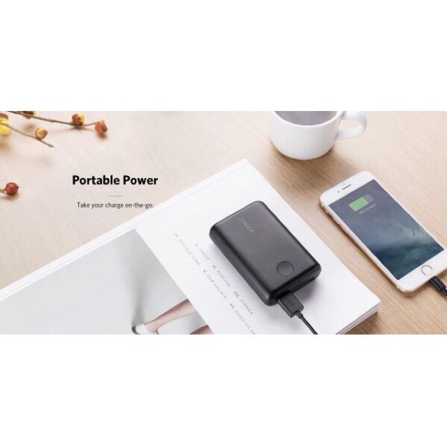 Pin sạc dự phòng ANKER PowerCore Select 10000mAh A1223 Bảo hành 18T Chính hãng