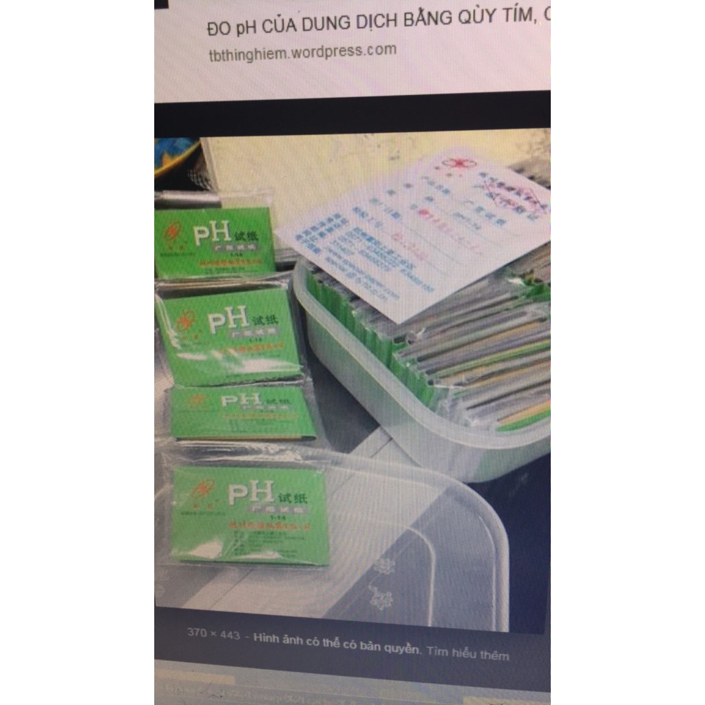 [ SALE SỐC ] Giấy quỳ tím pH1-14