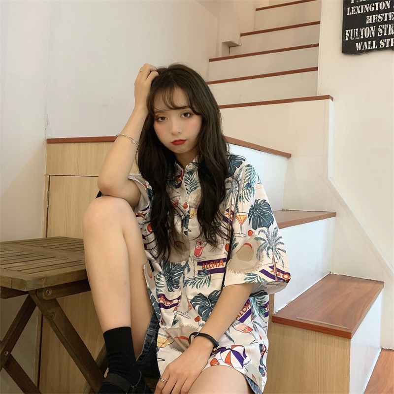 áo sơ mi Polo Hàn Quốc Dáng Rộng Cho Nam Và Nữ | BigBuy360 - bigbuy360.vn