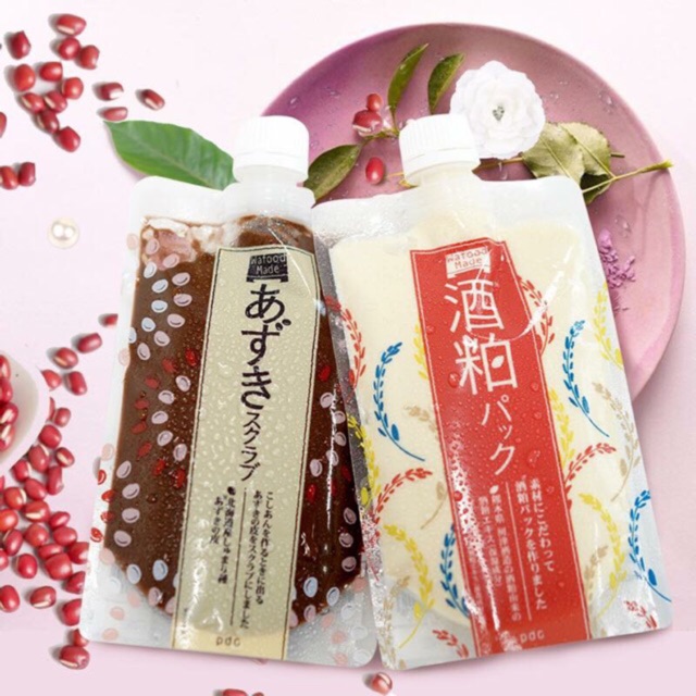 Mặt Nạ Sake và Đậu Đỏ Wafoof PDC