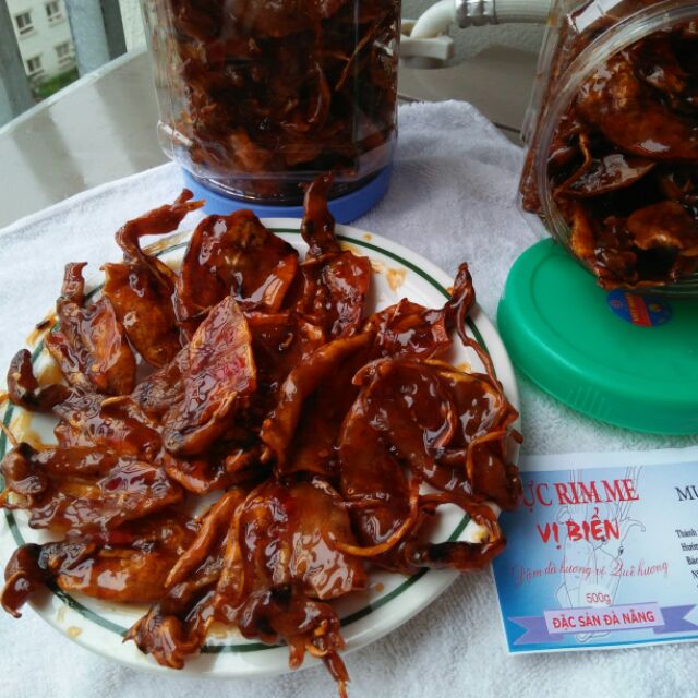 mực rim đà Nẵng( 2 hũ /340k)