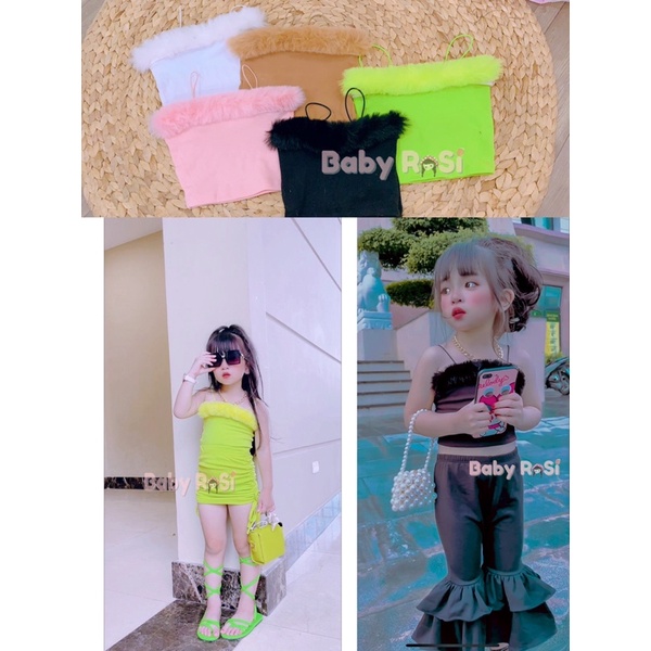 Áo dây lông cho bé