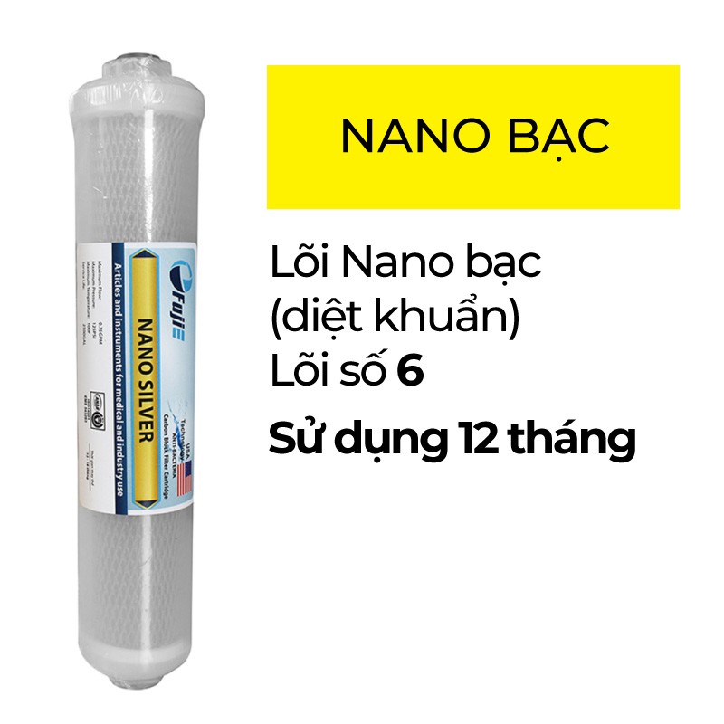 Lõi Lọc Nước RO FujiE Nano Bạc Số 6