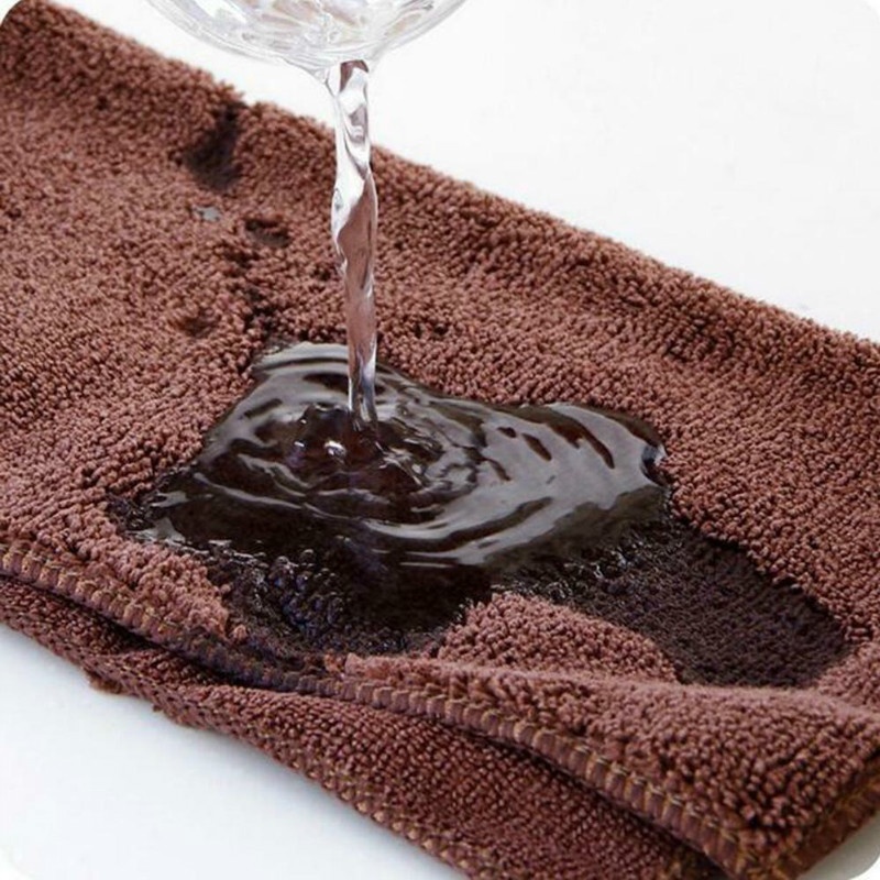Set 2 khăn vải microfiber lau chùi nhà bếp tiện lợi chất lượng cao