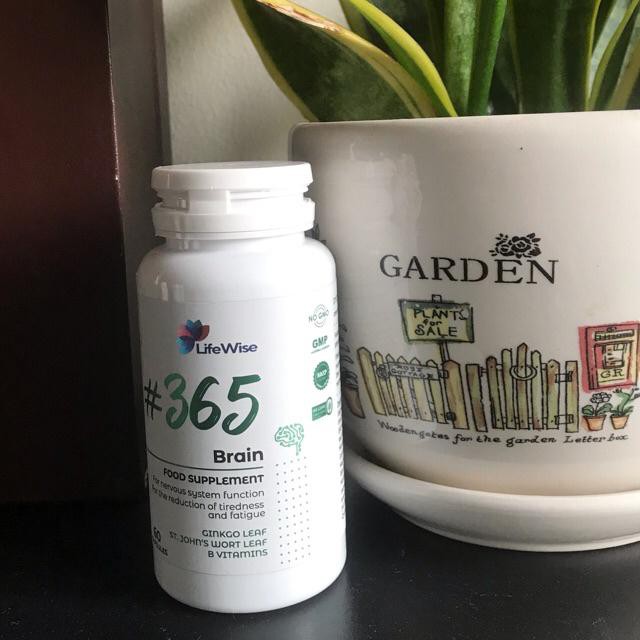 [ CHÍNH HÃNG ] - LifeWise #365 Brain - Cải thiện chức năng não giảm căng thẳng | Thế Giới Skin Care