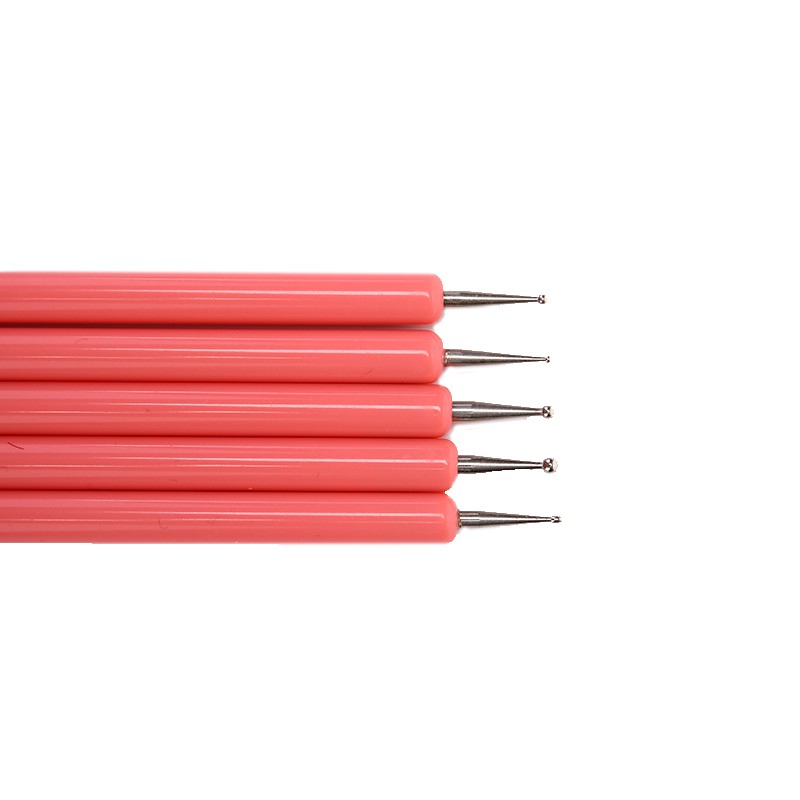 Bộ 5 dụng cụ điêu khắc đất sét 2 đầu DIY