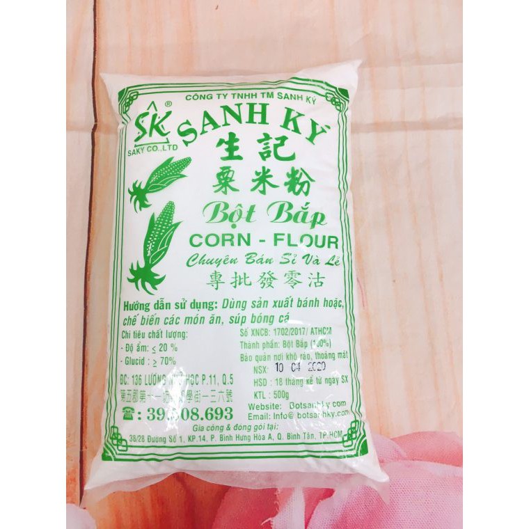 Bột Bắp Sanh Ký 500gr