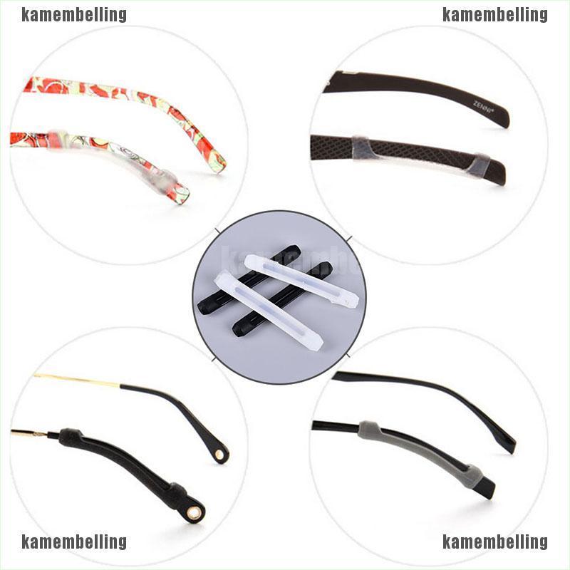 Set 2 Cặp Móc Tai Bằng Silicone Chống Trượt Cho Mắt Kính