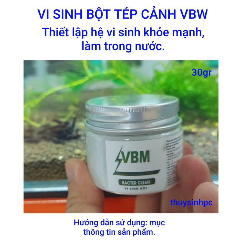 Vi sinh bột tép cảnh VBW