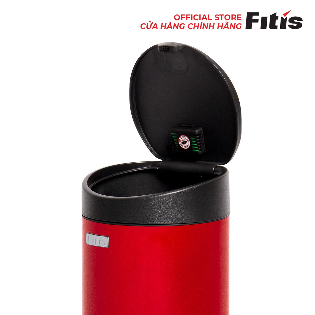 Thùng rác Fitis Premium - Nhấn tròn nhỏ - 12L