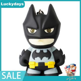 Móc khoá đèn LED hình Batman xinh xắn có âm thanh