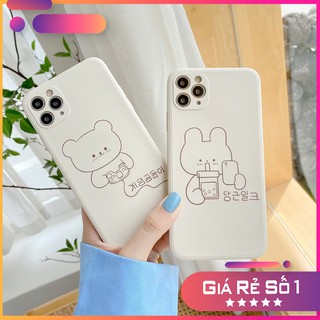 Ốp Lưng Iphone Cạnh Vuông Gấu Game BVC Iphone5/5s/6/6plus/6s/6splus/7/7plus/8/8plus/x/xr/xs/11/12/pro/max/plus/promax