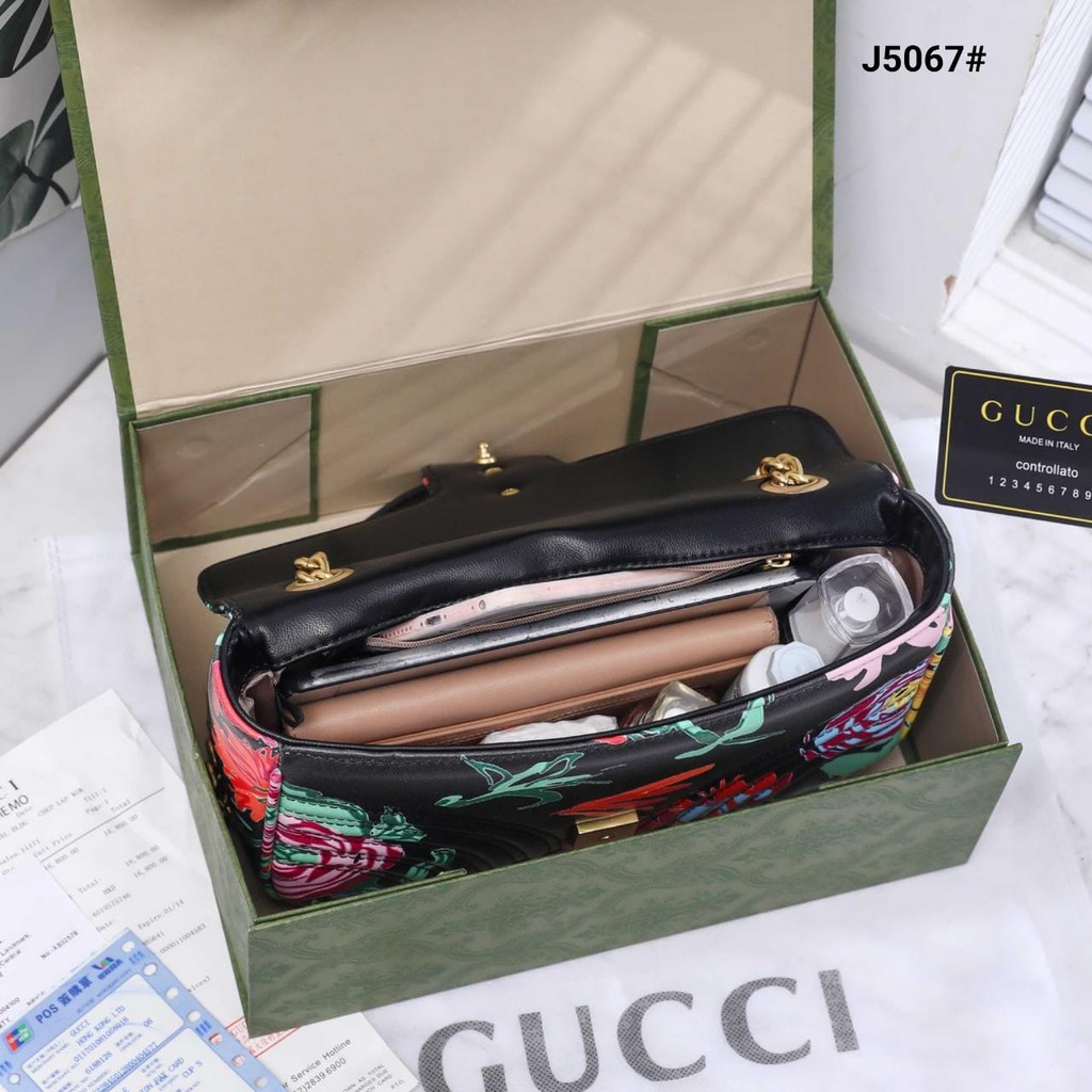 Túi Xách Gucci Svj5067N In Họa Tiết Hoa Sang Trọng