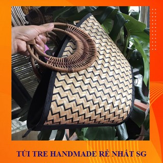 [TÚI XÁCH MÂY TRE ĐAN RẺ NHẤT SG] TÚI XÁCH HANDMADE CHO PHỤ NỮ TUỔI 20-50 LÀM TỪ MÂY TRE ĐAN THỦ CÔNG