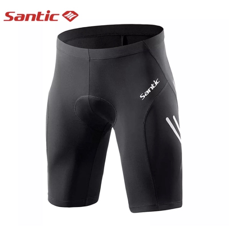 Quần đạp xe Santic có phản quang , co giản , thấm hút tốt , chính hãng Santic
