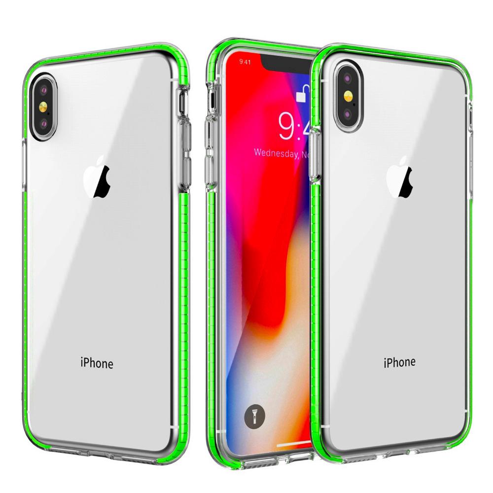 Ốp điện thoại TPU và silicon trong suốt chống sốc iPhone XS Max XR X