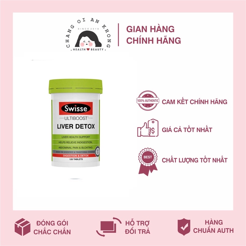 Thải độc gan swisse Úc