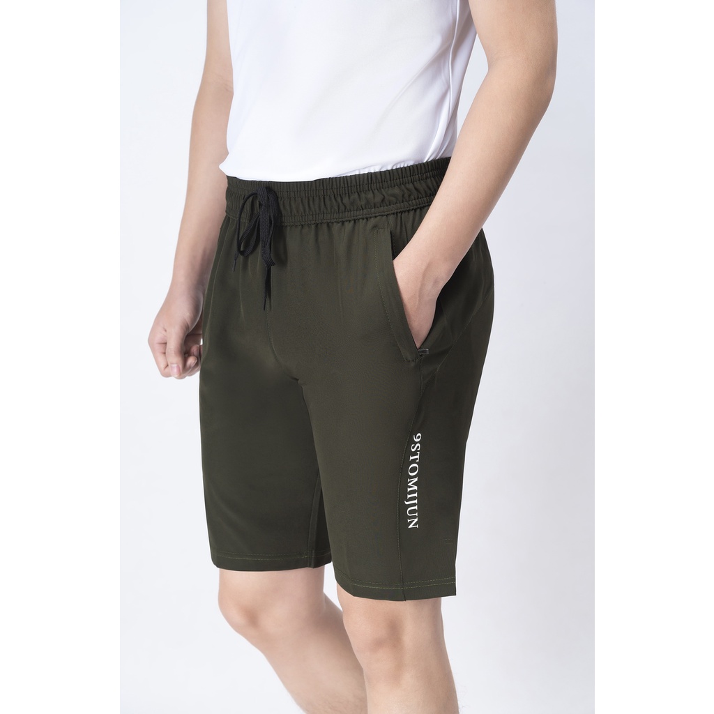 Quần short nam, Quần đùi nam thể thao JUN FASHION STORE Vải dù gió linen co giãn, nhẹ mát, có khóa túi tiện dụng _QĐTMJ