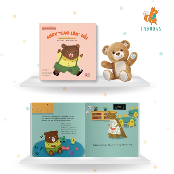 Sách - Những câu chuyện ở trường của bé - Bồi dưỡng cảm xúc phát triển kỹ năng - Picture Book Bộ 8 Cuốn (2-12 tuổi)