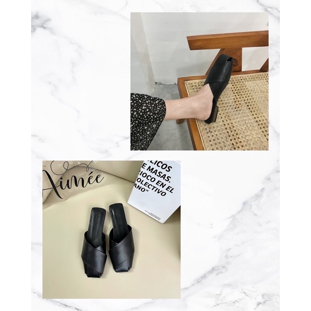 Sục Da Mềm Đế 2 Phân Phiên Bảng Chéo Mang Cực Êm (Hàng Quảng Châu Full Box)