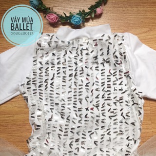 Váy múa ballet cổ lọ kimsa (có sỉ từ 5c)