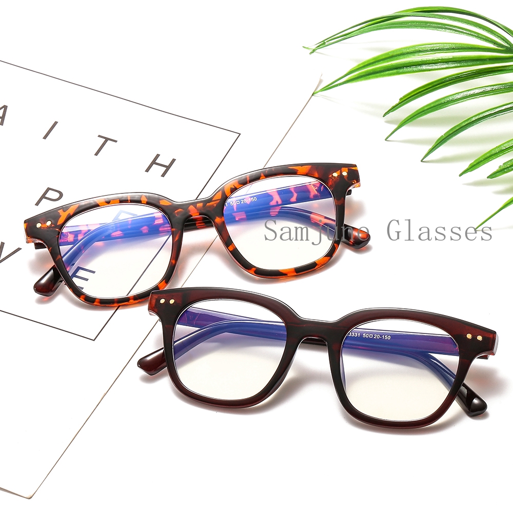 Kính mắt cổ điển chống ánh sáng xanh an toàn dành cho nữ Samjune