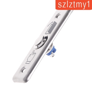 Stainless Steel Door Exit Push Release Button Switch For Access Control