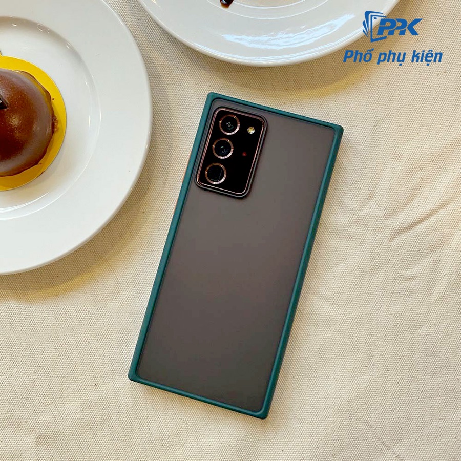 Ốp Lưng Samsung Note 20 Ultra Chống Vân Tay Mặt Lưng Mờ Viền Dẻo Hàng Likgus