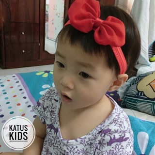 băng đô bé gái nơ vải chifon (Có hình thật)