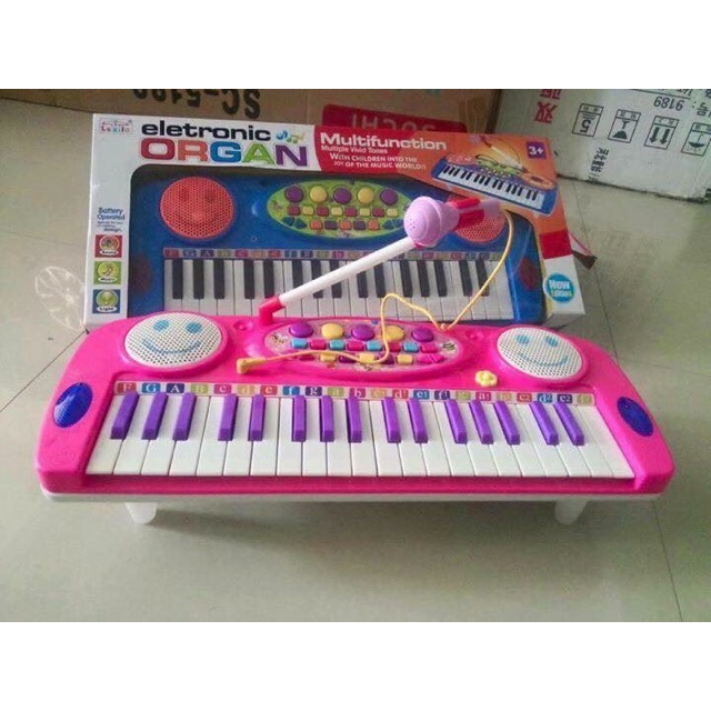 Đàn organ cho bé có micro hát