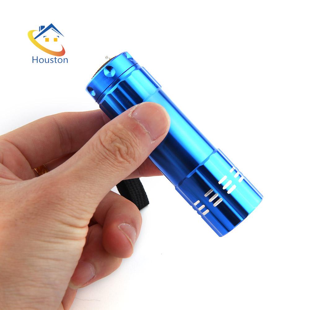 Đèn Pin Tia Cực Tím 9 Bóng LED 2022-NEW]395nm