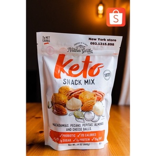 Hạt sấy khô tổng hợp Keto từ thương hiệu Nature’s Garden USA 🇺🇸, date5-22