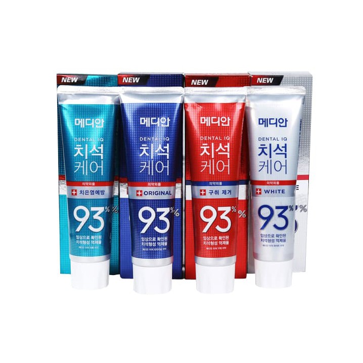 Kem đánh răng Hàn Quốc trắng răng MEDIAN DENTAL IQ 93% 120g sáng bóng NCC Shoptido | BigBuy360 - bigbuy360.vn