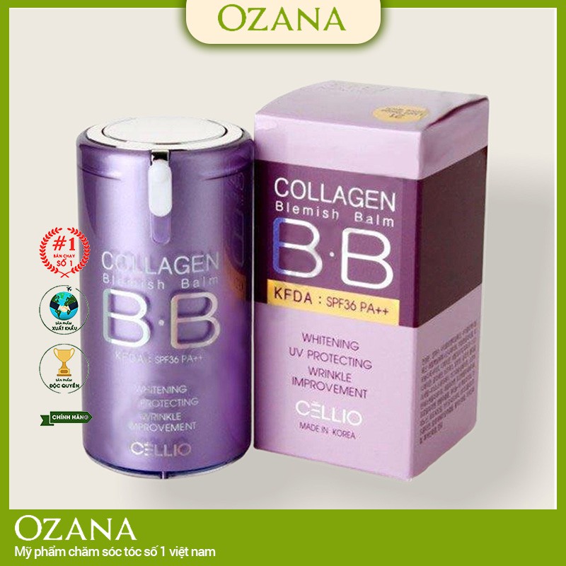 Kem nền BB Collagen Cellio 21 (Lọ) HÀNG CHÍNH HÃNG CS31