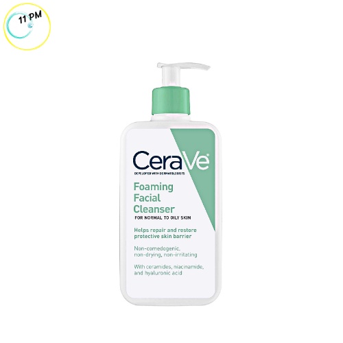 Sữa rửa mặt Cerave pháp chính hãng, Sữa rửa mặt cho da dầu và mụn
