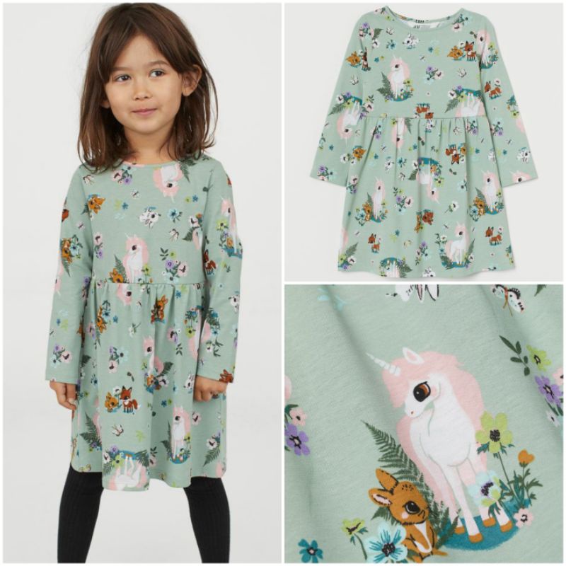 váy HM auth size 2-4y