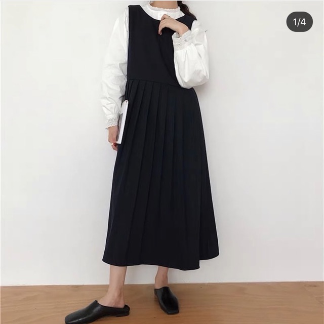 Váy xếp ly newopen