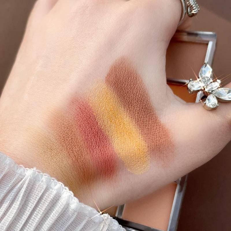 Bảng Phấn Mắt 16 Màu Lì Kết Hợp Trang Điểm Phong Cách