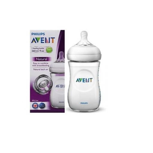 Bình sữa Philips Avent bằng nhựa không có BPA 260ml