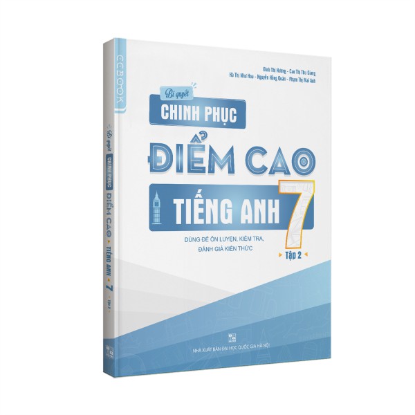 Sách - Bí quyết chinh phục điểm cao Tiếng Anh 7 tập 2